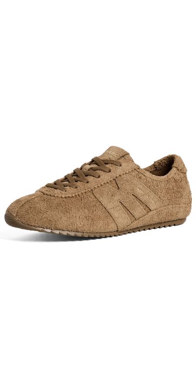 Marc Jacobs Marc Jacobs The 400 Bleecker Suede Runner Sneakers Hazelnut