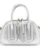 Marc Jacobs Marc Jacobs The Babe Mini Metallic Leather Top Handle Bag - 1