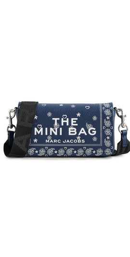 Marc Jacobs Marc Jacobs The Bandana Mini Bag Navy Multi One
