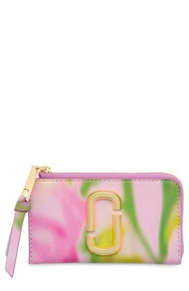 Marc Jacobs Marc Jacobs The Blurred Floral Top Zip Multi Wallet