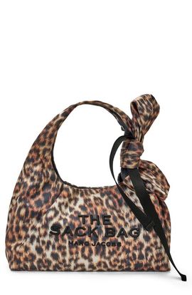 Marc Jacobs Marc Jacobs The Bow Leopard Nylon Sack Bag