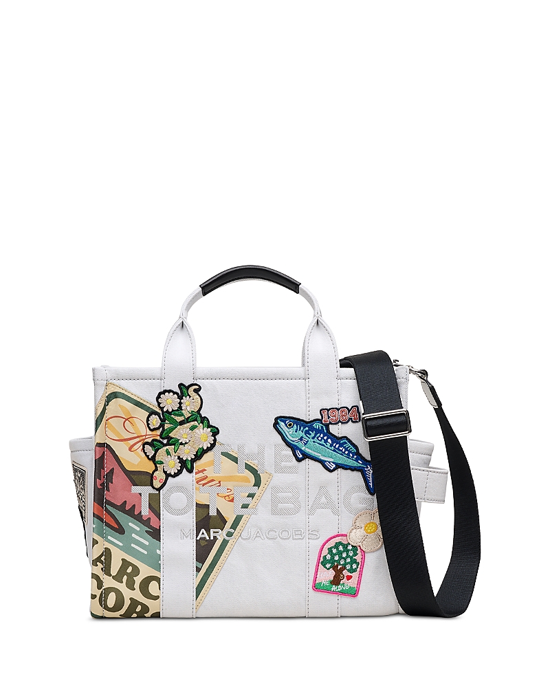 Marc Jacobs Marc Jacobs The Camp Medium Patched Denim Tote