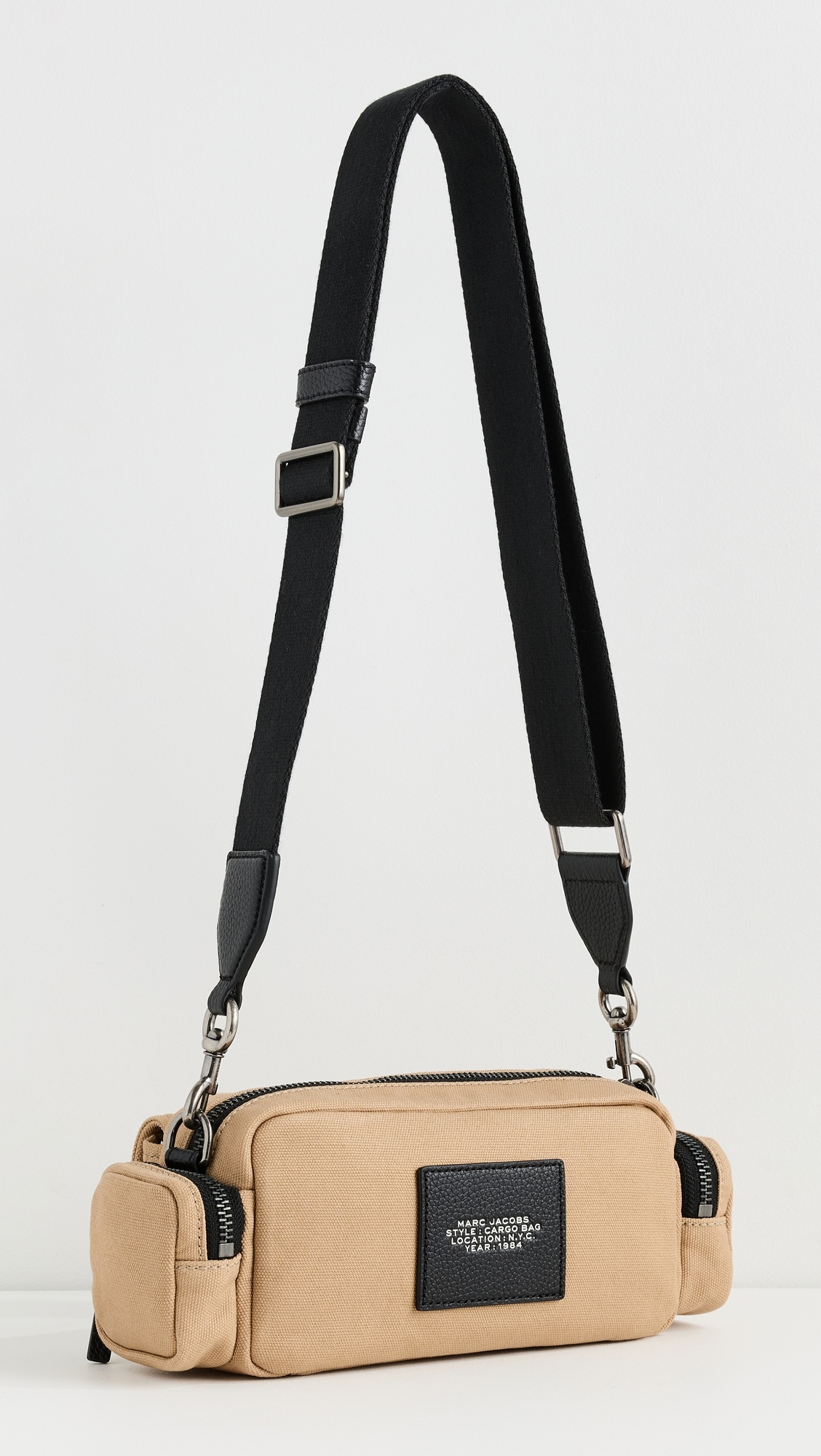 Marc Jacobs - The Cargo Canvas Shoulder Bag Camel One Size
