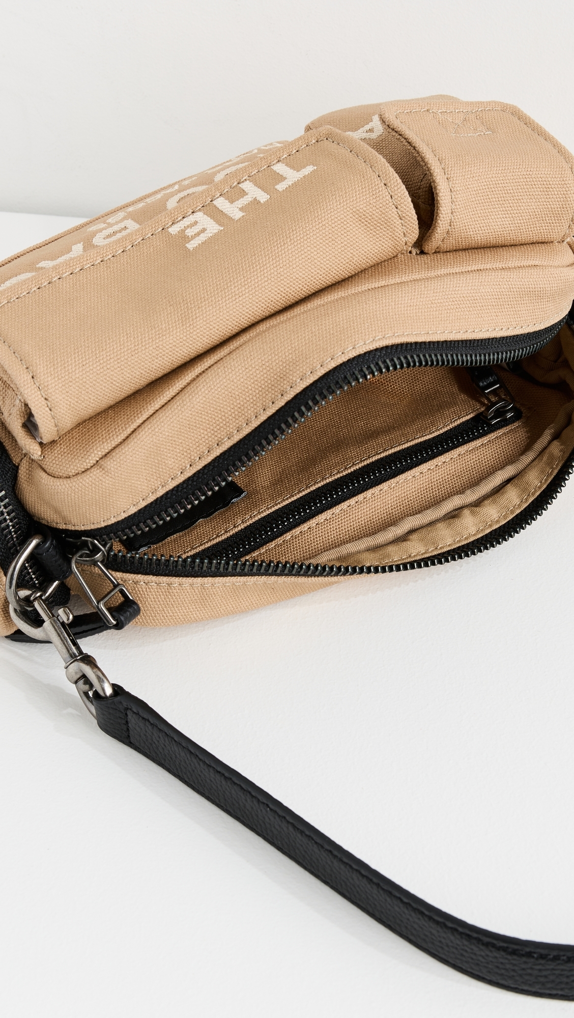 Marc Jacobs - The Cargo Canvas Shoulder Bag Camel One Size