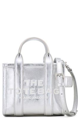 Marc Jacobs Marc Jacobs The Crossbody Metallic Leather Tote