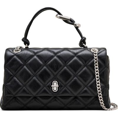 Marc Jacobs Marc Jacobs The Dual Chain Diamond Quilted Convertible Leather Shoulder Bag