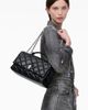Marc Jacobs Marc Jacobs The Dual Chain Diamond Quilted Convertible Leather Shoulder Bag - 3