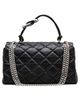 Marc Jacobs Marc Jacobs The Dual Chain Diamond Quilted Convertible Leather Shoulder Bag - 5