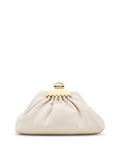 Marc Jacobs Marc Jacobs The Glam Claw Clip Leather Clutch