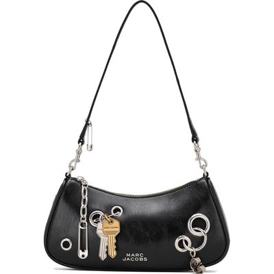 Marc Jacobs Marc Jacobs The Grommet Charm Leather Shoulder Bag