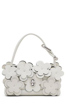 Marc Jacobs Marc Jacobs The Mini Dual Daisy Appliqué Leather Top Handle Bag