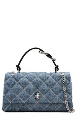 Marc Jacobs Marc Jacobs The Quilted Denim Dual Chain Shoulder Bag
