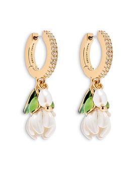 Marc Jacobs Marc Jacobs The Rooted Daisy Hoop Earrings