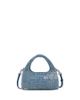 Marc Jacobs Marc Jacobs The Sack Micro Antique Floral Denim Crossbody - 1