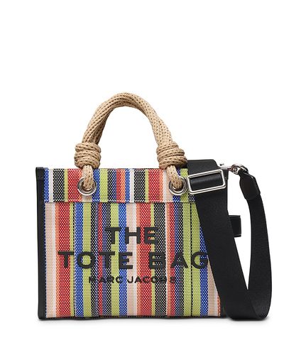 Marc Jacobs Marc Jacobs The Small Stripe Mesh Tote Bag