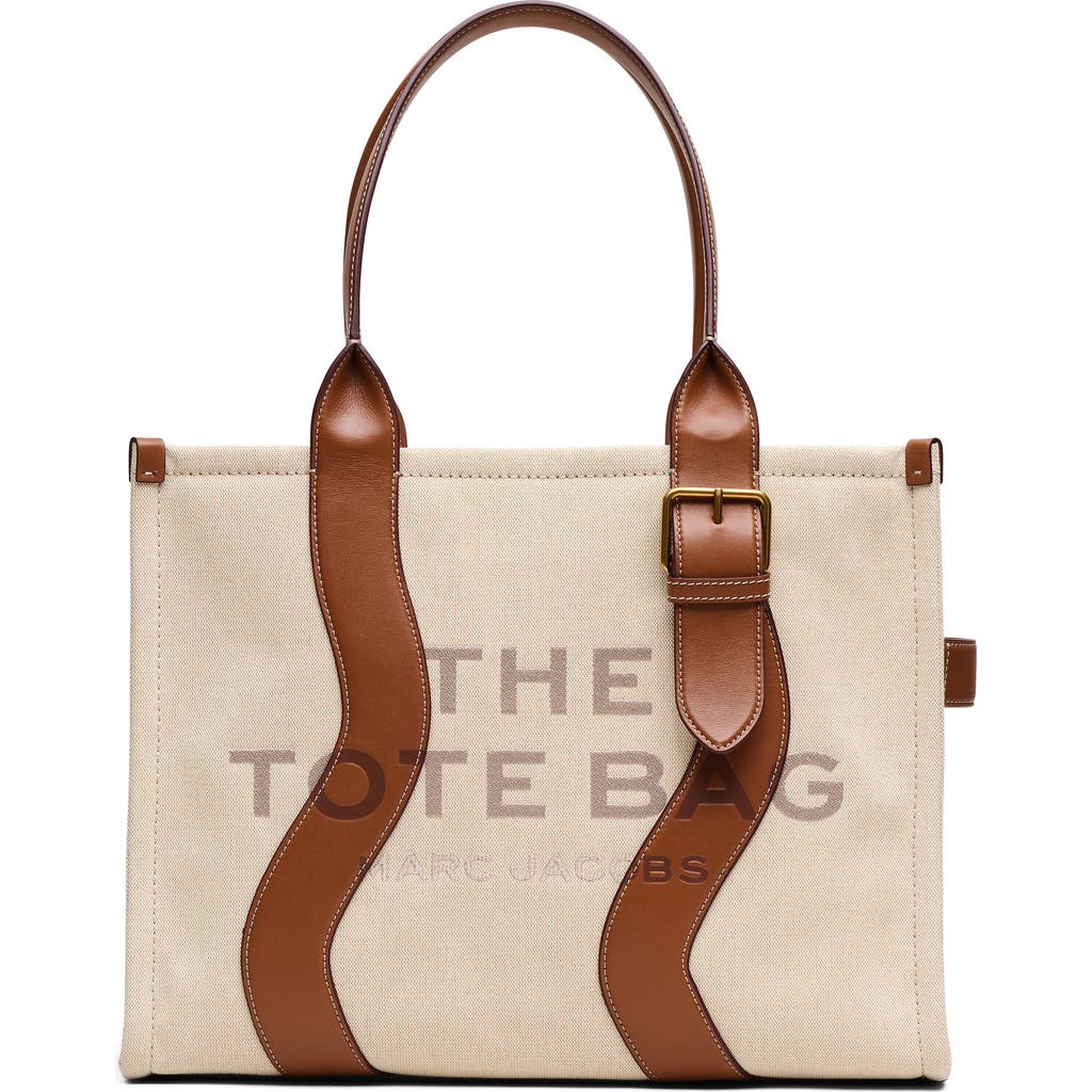 Marc Jacobs Marc Jacobs The Wavy Canvas Large Tote Bag