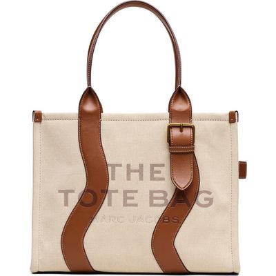 Marc Jacobs Marc Jacobs The Wavy Canvas Large Tote Bag