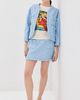 Marc Jacobs Marc Jacobs Tweed Skirt Blue Mist - 5