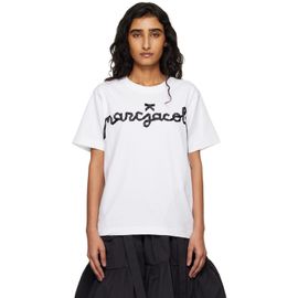 Marc Jacobs Marc Jacobs White Ribbon Logo Box T-shirt
