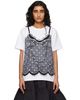 Marc Jacobs Marc Jacobs White Trompe L'Oeil Cami T-shirt - 1
