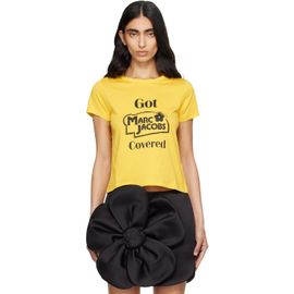 Marc Jacobs Marc Jacobs Yellow Summer Femme T-shirt