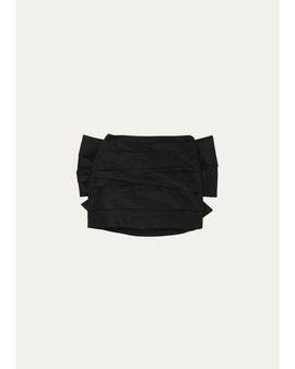 Marc Jacobs Ruched Bow Mini Skirt