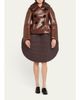 Marc Jacobs Runway Check Wool Circular Skirt - 2