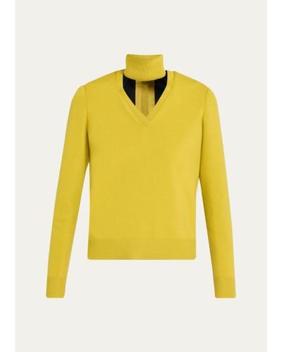 Marc Jacobs Runway Merino Wool-Blend Turtleneck Sweater