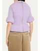 Marc Jacobs Runway Padded Peplum Short-Sleeve Sweater - 3