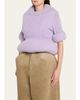 Marc Jacobs Runway Padded Peplum Short-Sleeve Sweater - 4