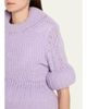 Marc Jacobs Runway Padded Peplum Short-Sleeve Sweater - 5
