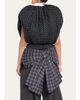 Marc Jacobs Runway Polka-Dot Cotton Poplin Collared Bubble Top - 3