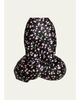 Marc Jacobs Runway Rose Print Satin Bubble Hem Skirt - 1