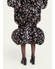 Marc Jacobs Runway Rose Print Satin Bubble Hem Skirt - 3