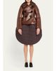 Marc Jacobs Runway Shrunken Leather Double-Breasted Jacket - 2