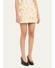 Marc Jacobs Runway Swarovski Mini Wool Bell Skirt - 4