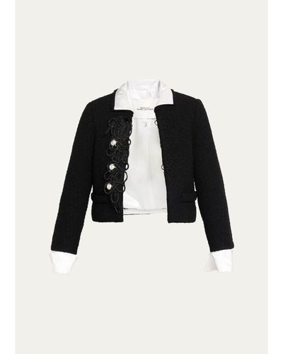 Marc Jacobs Runway Tweed Virgin-Wool Blend Jacket