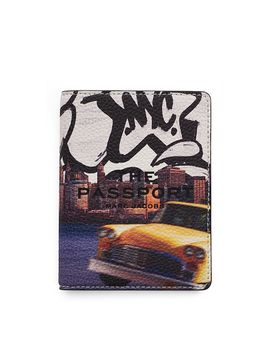 Marc Jacobs The City Colllection Leather Passport Case