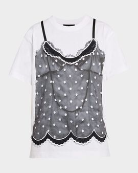 Marc Jacobs Trompe L & apos;Oeil Cami T-Shirt