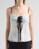 Marc Jacobs Women's Blurred Floral Bow Top - 5