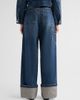 Marc Jacobs Women's Cuffed Wide-Leg Jeans - 3