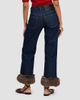 Marc Jacobs Women's Faux Fur Cropped Jeans - 3