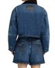 Marc Jacobs Women's Grommet Denim Utility Crop Jacket - 5