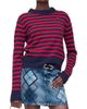 Marc Jacobs Women's Joy Striped Wool-Cashmere Sweater - 4