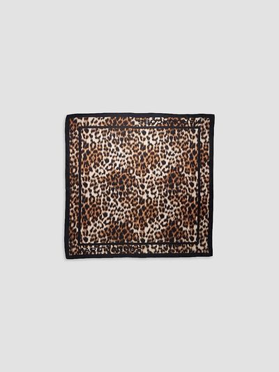 Marc Jacobs Women's Leopard Silk Scarf