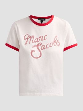 Marc Jacobs Women's Logo Cotton-Blend T-Shirt
