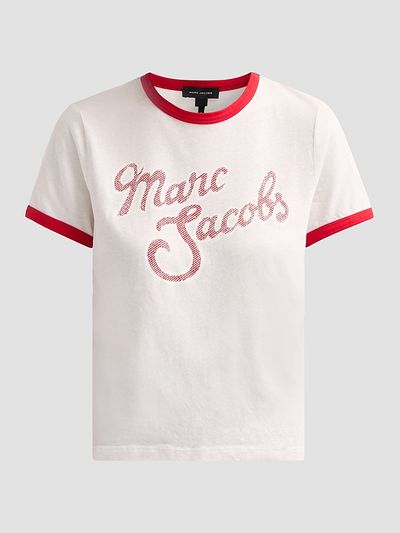 Marc Jacobs Women's Logo Cotton-Blend T-Shirt