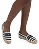 Marc Jacobs Women's Logo Striped Cotton Espadrilles - 4