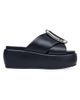 Marc Jacobs Women's Pop J 65MM Leather Platform Sandals - 1