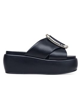 Marc Jacobs Women's Pop J 65MM Leather Platform Sandals
